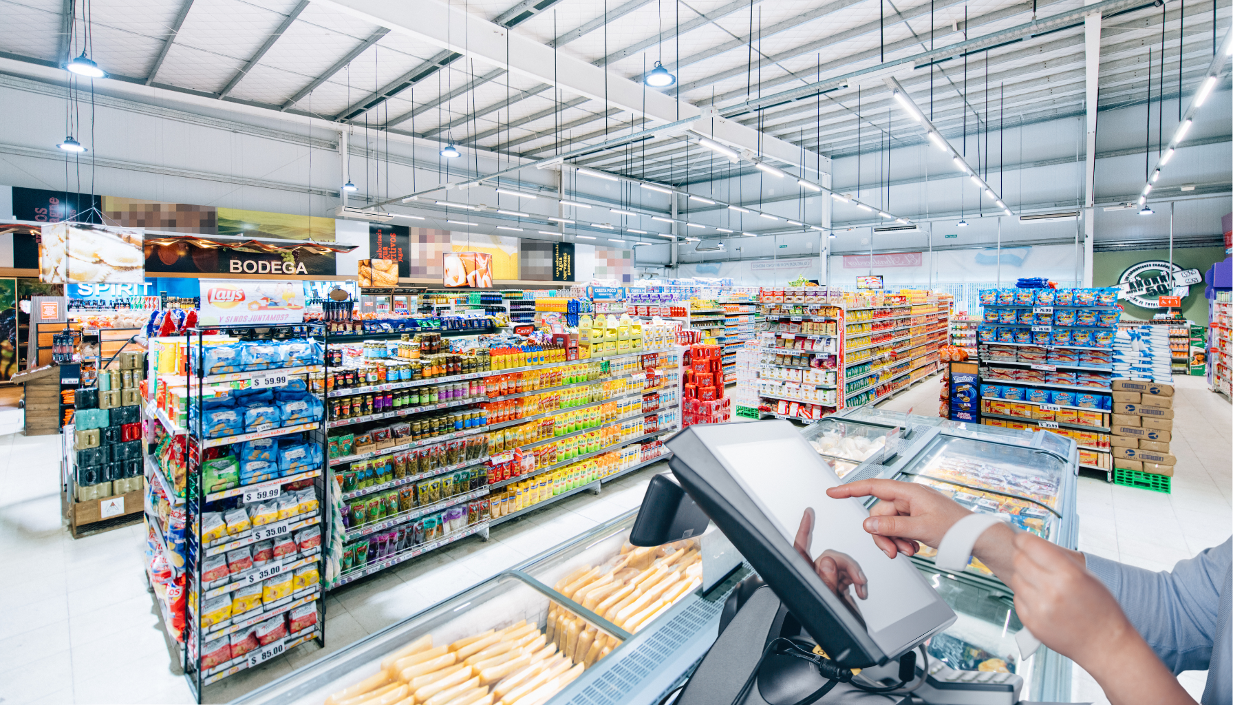 Inventory Management getting done in a Retail Store using Barioo's ERP/POS system